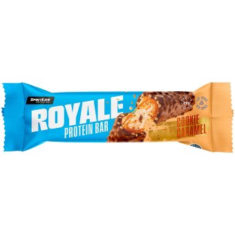 Протеиновый батончик SportLife Nutrition Royale 60 гр с печеньем и карамелью