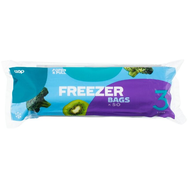 Мешки для заморозки Coop 3 л 50 шт