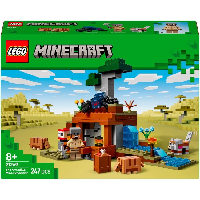 Игровой набор LEGO® Minecraft 21269 шахта сколопендры Игровой набор LEGO® Minecraft 21269 шахта сколопендры