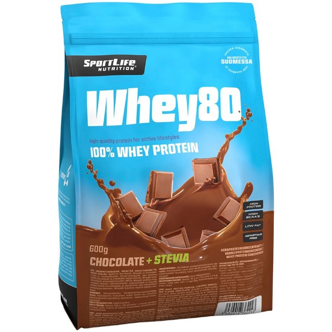 Протеин Whey80 SportLife Nutrition шоколад 600 г