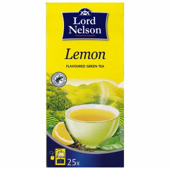 Чай Lord Nelson (зелёный с лимоном) 25 шт