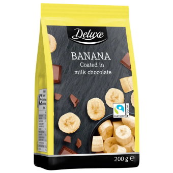 Бананы в молочном шоколаде Deluxe 200 гр