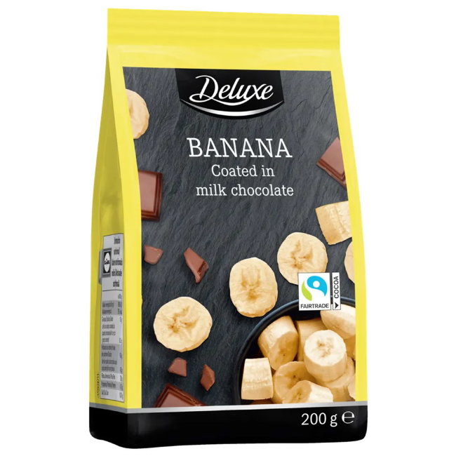 Бананы в молочном шоколаде Deluxe 200 гр
