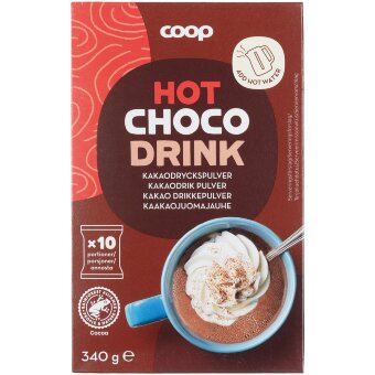 Какао-напиток Coop (уп 10 шт) 340 гр