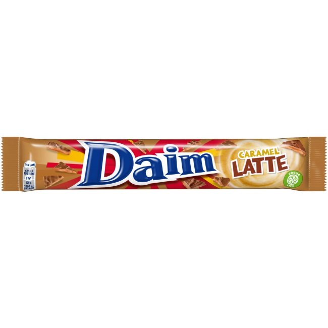 Шоколадный батончик Daim Caramel latte 56 гр