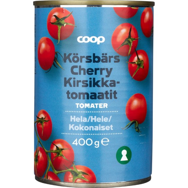 Целые черри Coop 400 гр