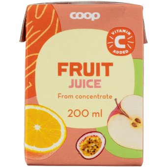 Фруктовый сок Coop 200 мл