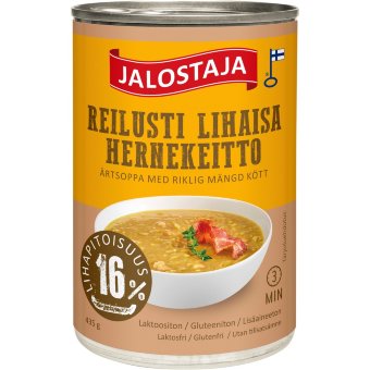 Гороховый суп с большим количеством мяса Jalostaja 435 гр