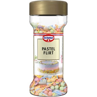 Посыпка для украшения Dr. Oetker Pastel Flirt 50 гр