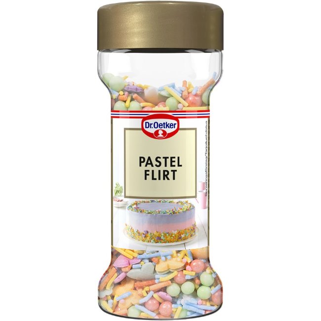 Посыпка для украшения Dr. Oetker Pastel Flirt 50 гр