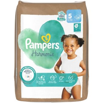 Подгузники Pampers Harmonie S5 11-16 кг 21 шт
