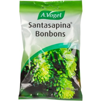 Конфетки из молодых еловых побегов Santasapina Bonbons 100 гр A.Vogel