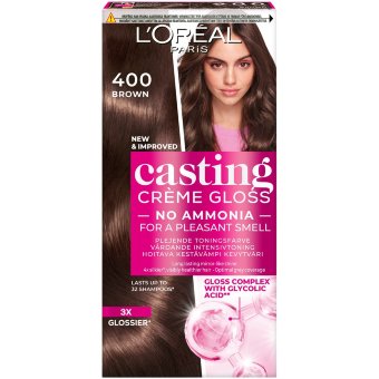Крем-краска для волос L'Oréal Paris Casting Crème Gloss 400 коричнево-средний легкий цвет 1 шт