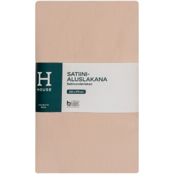Подпростыня House сатиновая 150 x 270 см