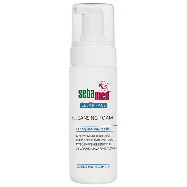 Глубокоочищающая пенка для чистки лица Sebamed Cleansing Foam 150 мл