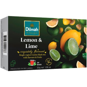 Чай Dilmah Citron-lime 20x1,5 гр