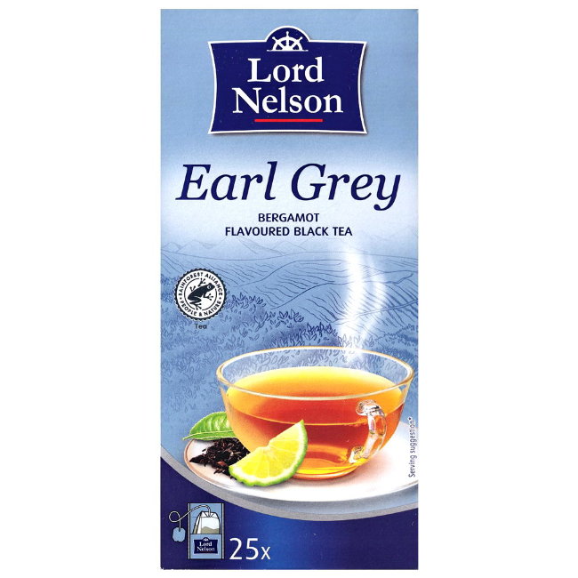 Чай Lord Nelson (бергамот) 25 шт