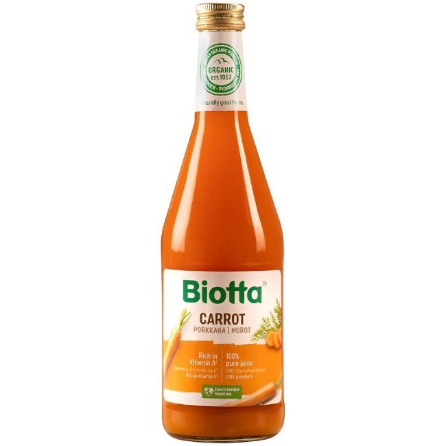 Морковный сок органический Biotta 500 мл