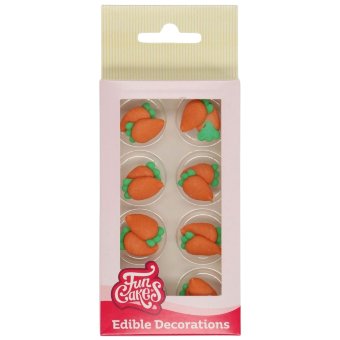 Съедобные украшения FunCakes, морковки 16 шт