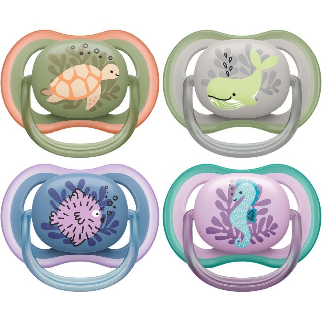 Соска Philips Avent Ultra Air 6-18 мес SCF085/40 (уп 2 шт)