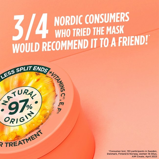 Маска для волос Garnier Fructis Hair Food Pineapple для длинных волос 400 мл