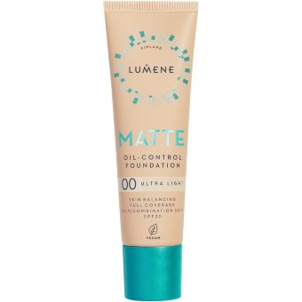 Матирующий тональный крем Lumene Matte Oil-control SPF20 00 ultra light 30 мл