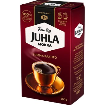 Кофе заварной Paulig Juhla Mokka Tumma  500 гр Кофе заварной Paulig Juhla Mokka Tumma  500 гр