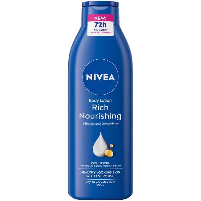 Питательное молочко для тела NIVEA 250 мл