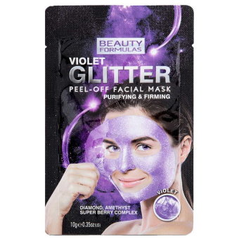 Маска для лица отшелушивающая Beauty Formulas (Фиолетовый блеск ) 10 гр Маска для лица отшелушивающая Beauty Formulas (Фиолетовый блеск ) 10 гр