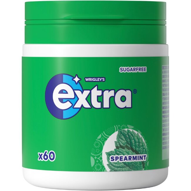 Жевательная резинка Extra Spearmint 60 шт Жевательная резинка Extra Spearmint 60 шт
