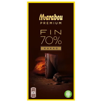 Шоколад Marabou Premium 70% какао 100 гр