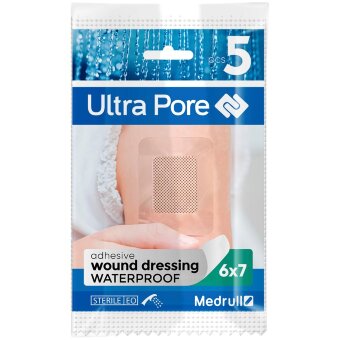 Водонепроницаемая повязка Medrull Ultra Pore 6x7 см (уп 5 шт)