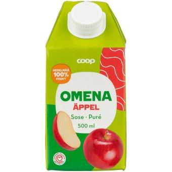 Пюре яблочное Coop 500 мл