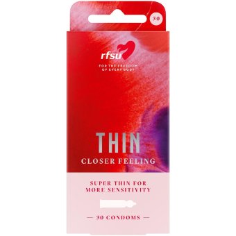 Тонкие презервативы RFSU Thin 30 шт
