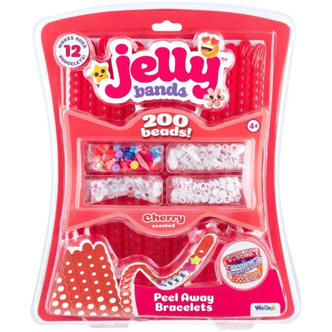 Браслет Jelly Bands со вкусом малины, жвачки и вишни Браслет Jelly Bands со вкусом малины, жвачки и вишни