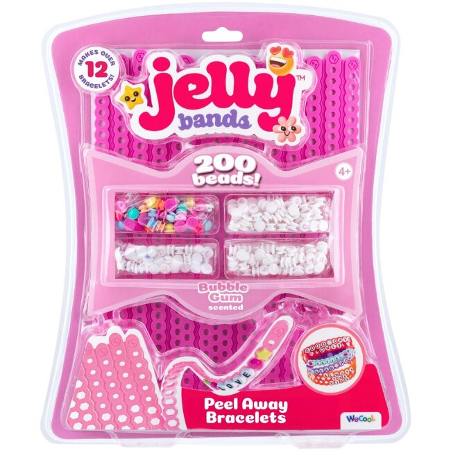 Браслет Jelly Bands со вкусом малины, жвачки и вишни Браслет Jelly Bands со вкусом малины, жвачки и вишни