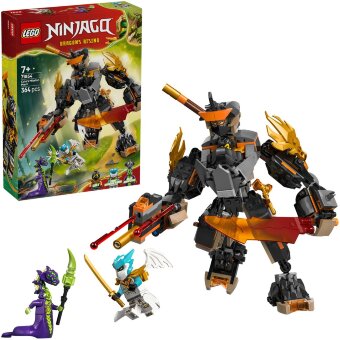 Игрушка LEGO® Ninjago 71854 Робот Колена и Зейн с драконом-змеем