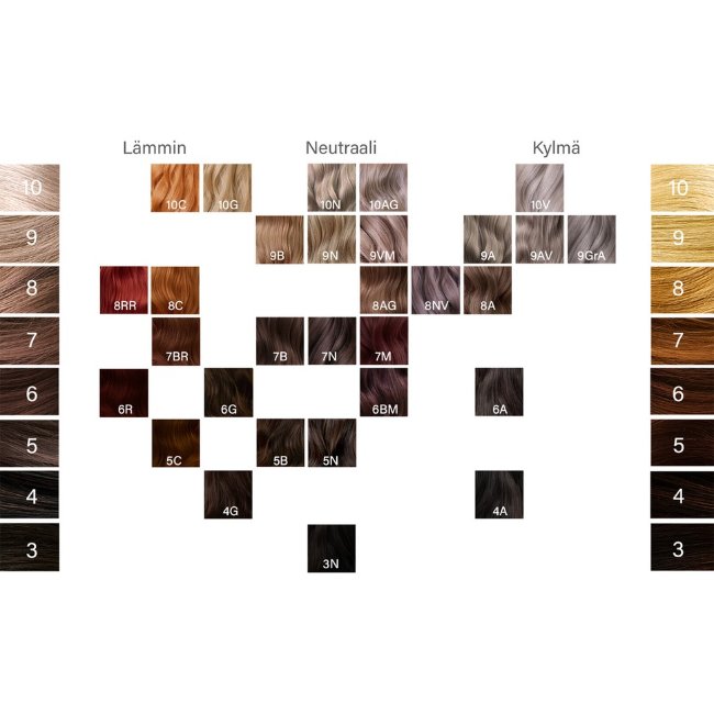 Краска для волос Vivahde Hair 4 A Тон пепельный 60 мл