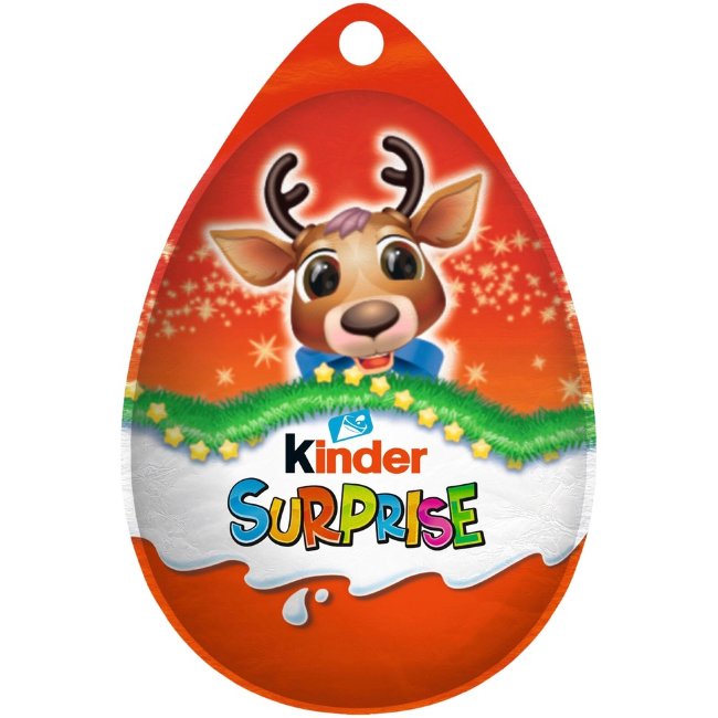 Шоколадное яйцо Kinder Suprise joulu 20 гр