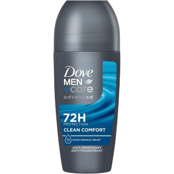 Антиперспирант-дезодорант роликовый Dove Men+Care 72h Advanced Clean Comfort 50 мл