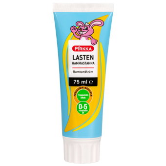 Зубная паста для детей Pirkka Kids 0-6лет 75мл Зубная паста для детей Pirkka Kids 0-6лет 75мл