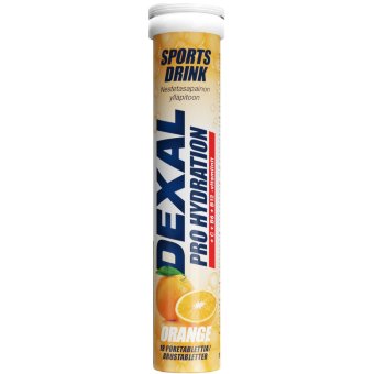 Газированная шипучая таблетка Dexal Pro Hydration апельсин+С+В6+В12 (уп 18 шт) пищевая добавка