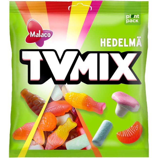 Микс фруктовых мармеладных конфет Malaco TV Mix 340 гр