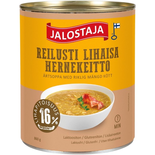 Гороховый суп с большим количеством мяса Jalostaja 860 гр
