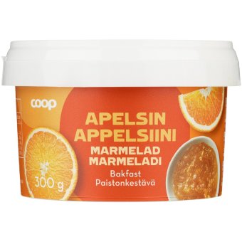 Мармелад апельсиновый термостойкий Coop 300 гр Мармелад апельсиновый термостойкий Coop 300 гр