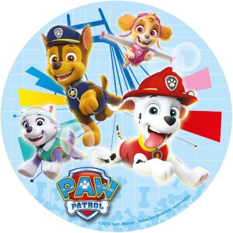 Съедобное украшение для торта Paw Patrol