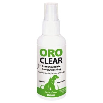 Мягкое средство для чистки ушей Oroclear для кошек и собак 100 мл Мягкое средство для чистки ушей Oroclear для кошек и собак 100 мл