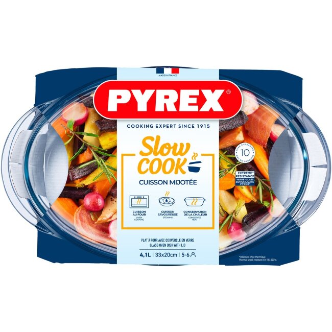 Стеклянная кастрюля Pyrex 2,9 л + крышка 1,6 л Стеклянная кастрюля Pyrex 2,9 л + крышка 1,6 л