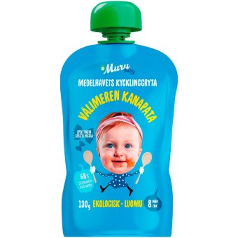 Детское блюдо Muru Baby средиземноморское куриное рагу от 8 мес 130 гр