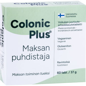 Colonic Plus Maksanpuhdistaja витамины для очистки печени Hankintatukku 60 таблеток